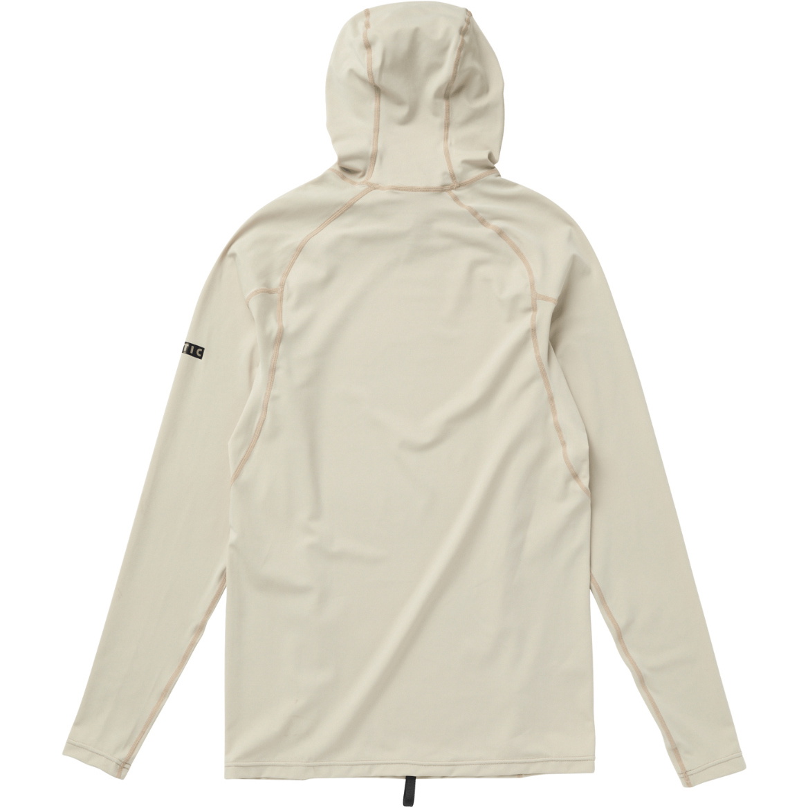 2026 Mystic Mens Uncharted Long Sleeve Hooded Rash Vest 35001.250204 - Sand